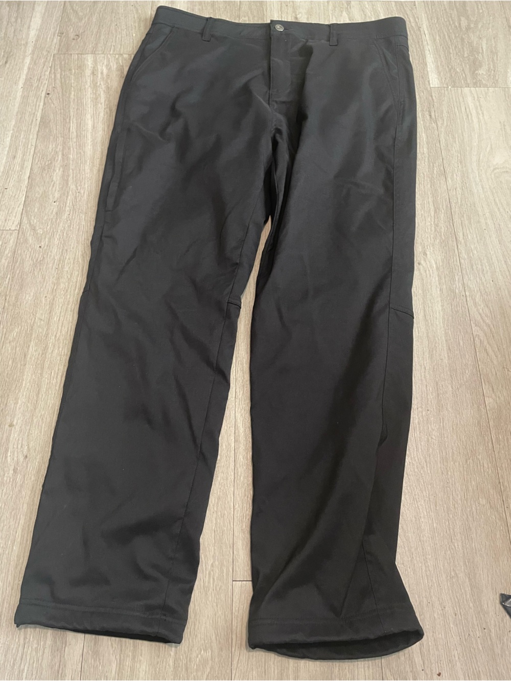 Gerry Weber Men's Black Straight-Leg Chinos